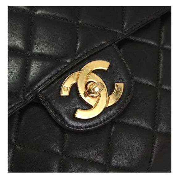 Chanel Matelasse 30 Chain Shoulder Bag Lambskin Black - Picture 3 of 6